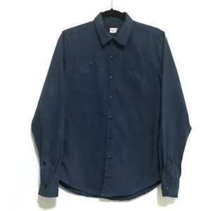 Bridge and Burn Winslow Long Sleeve Button Up Navy